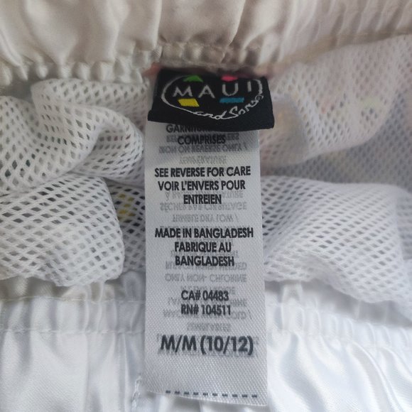 Maui and sons boy's swimming pants size M 10/12 - Picture 7 of 7